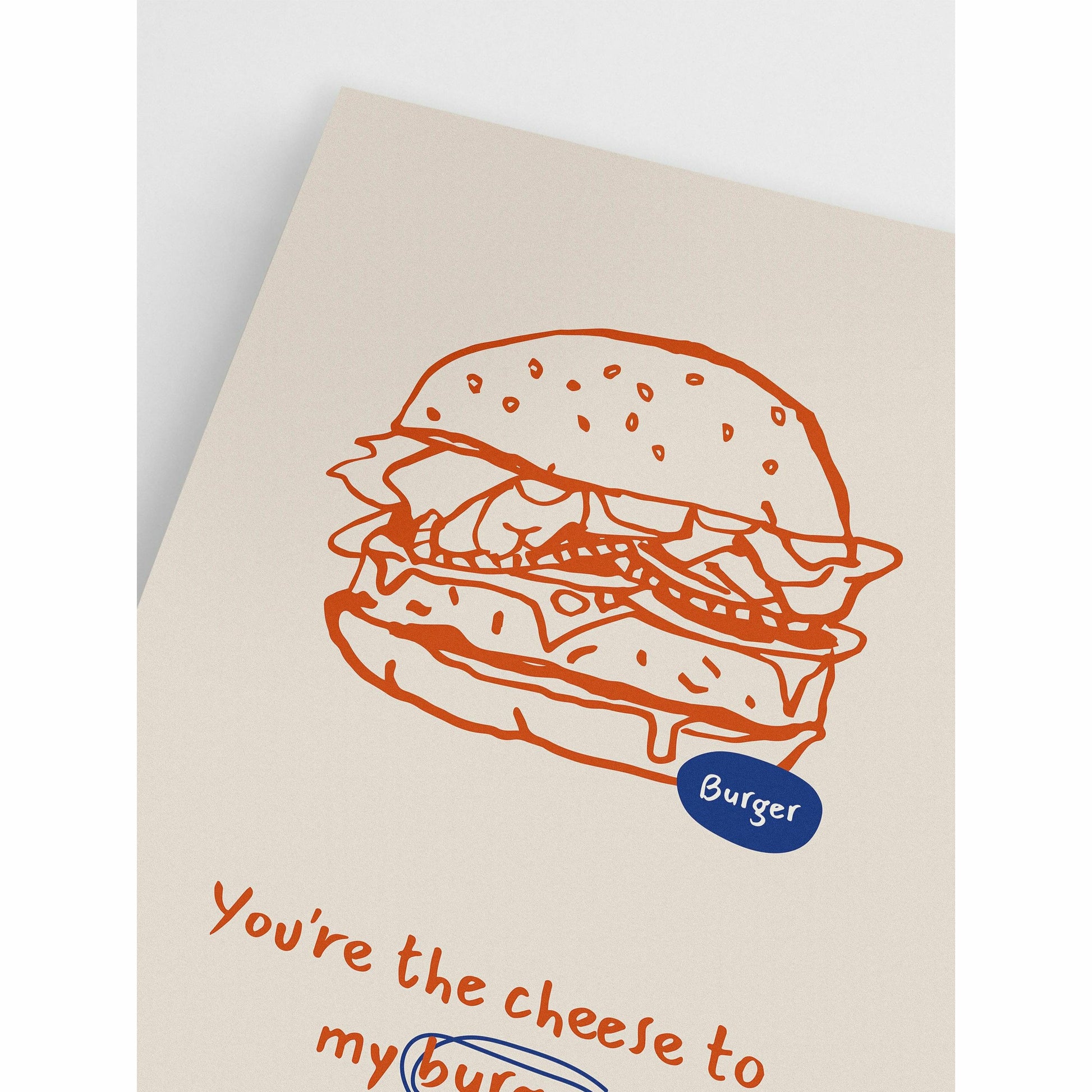 Cheeseburger  Wall Art