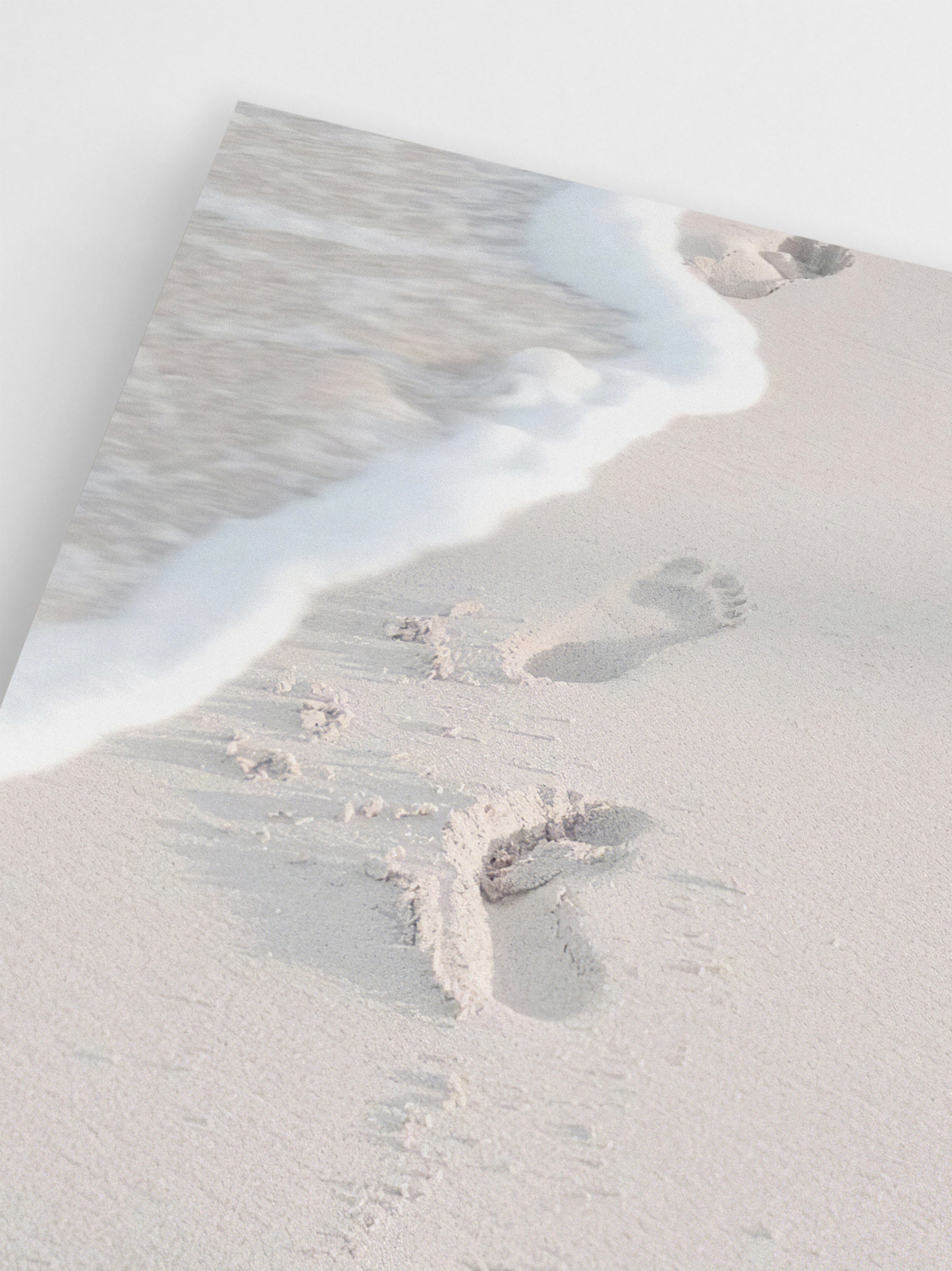 Footsteps in the Sand wall art