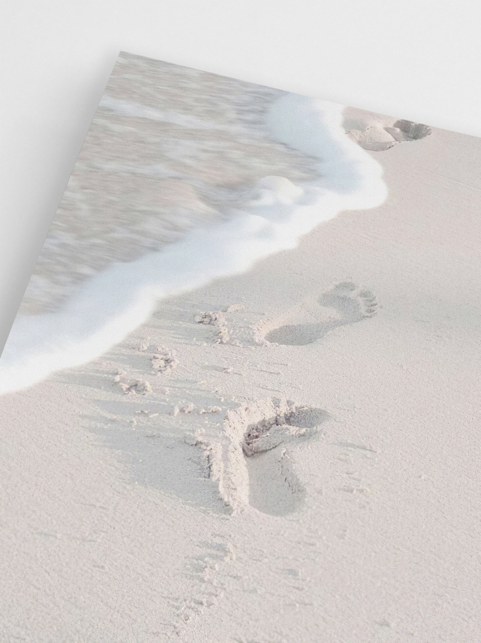 Footsteps in the Sand wall art