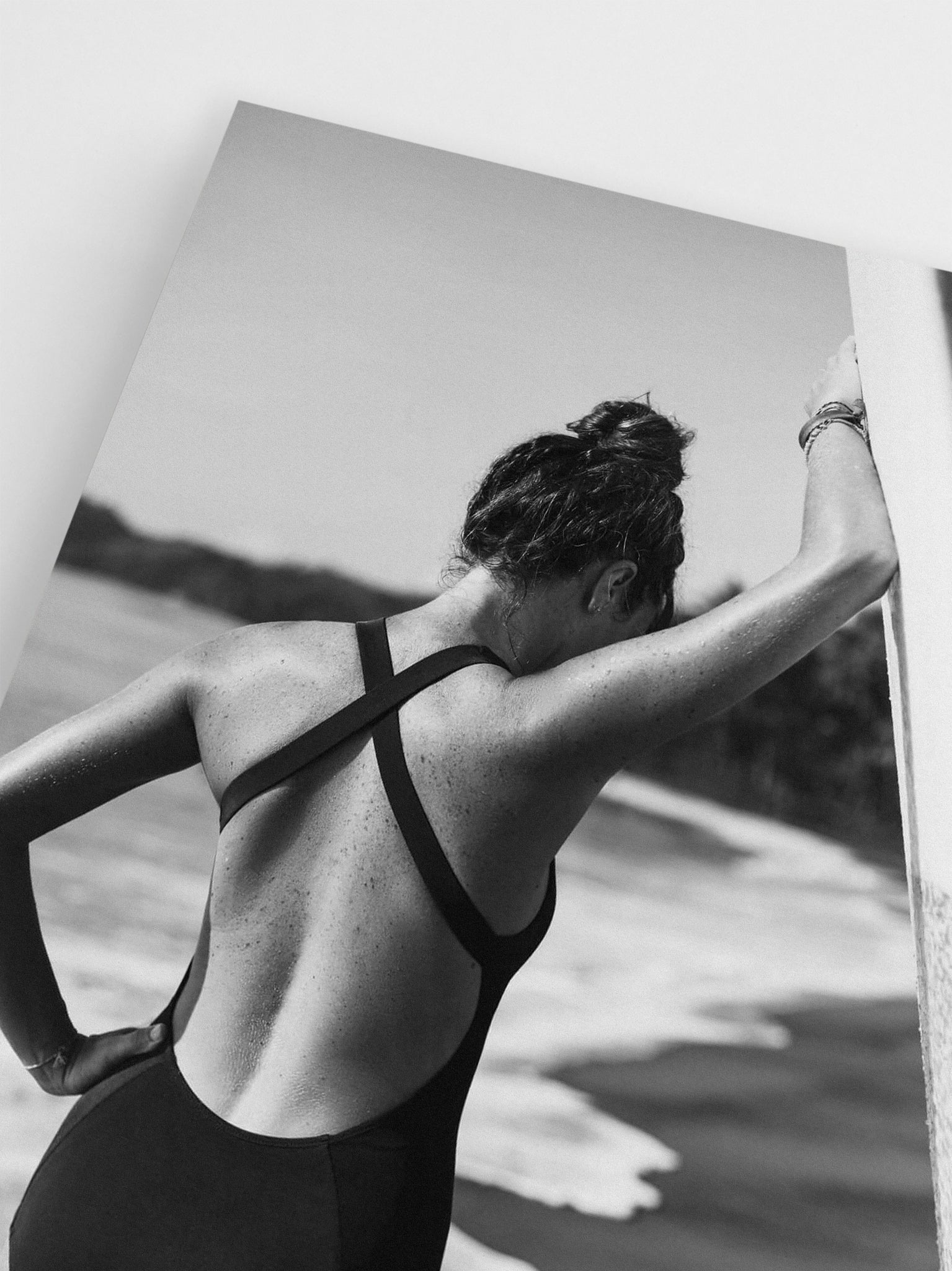 Crossback Bathing Suit wll art