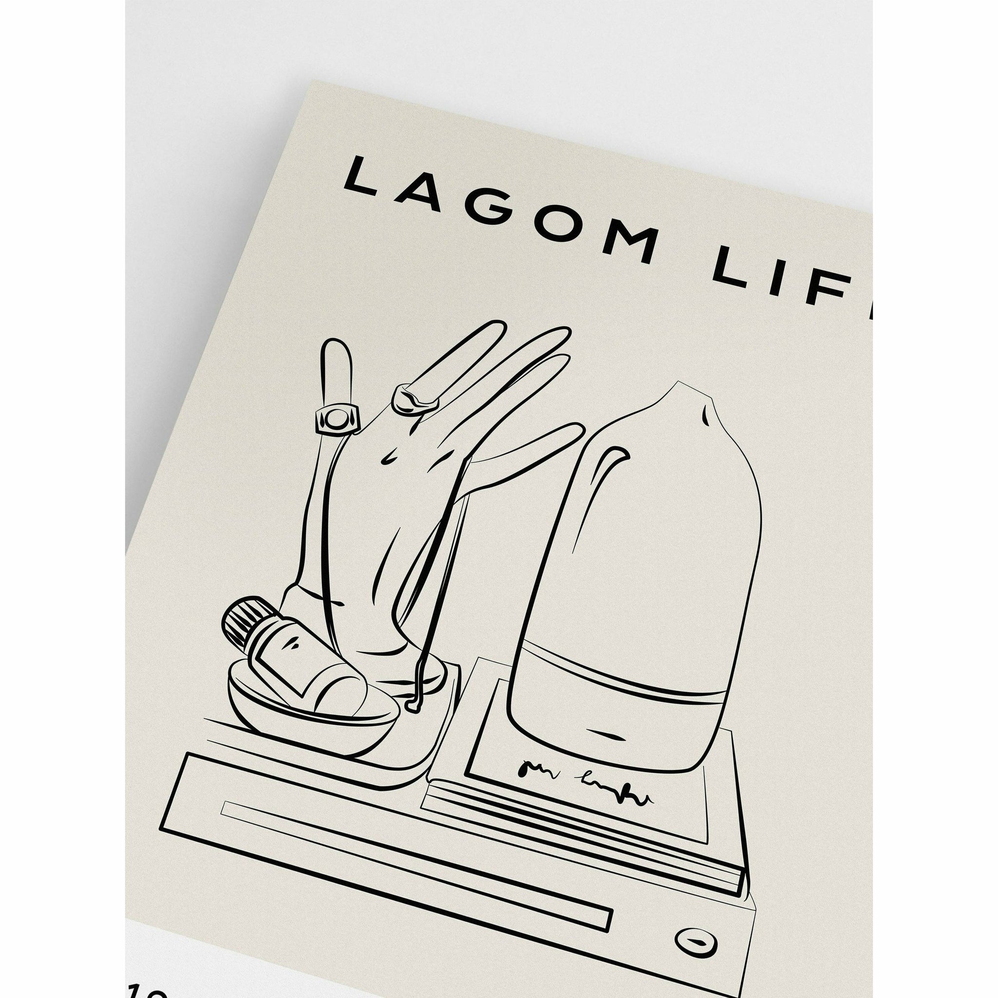 Everyday Items Minimalist Poster