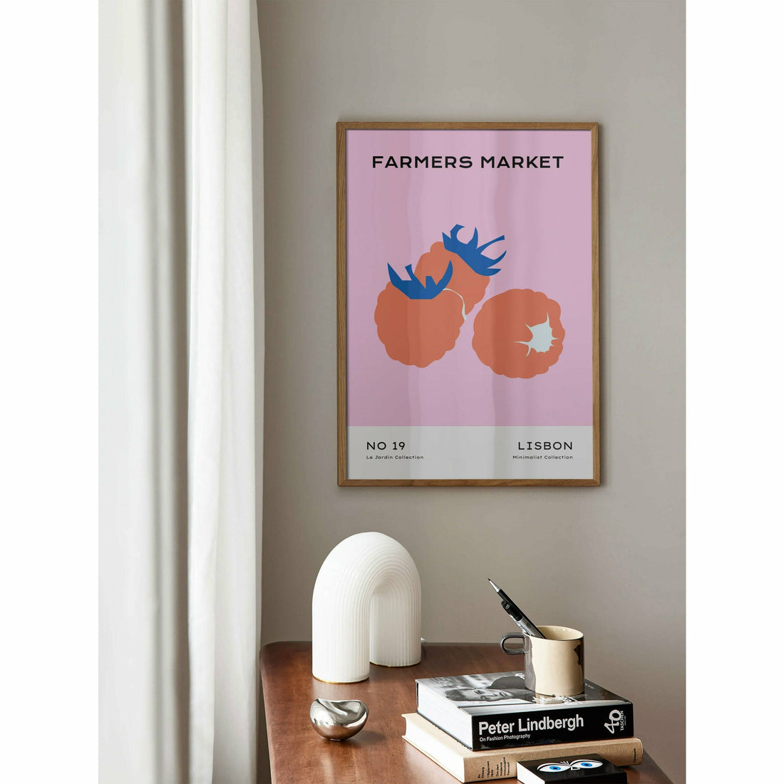 Raspberry Kitchen Wall Art