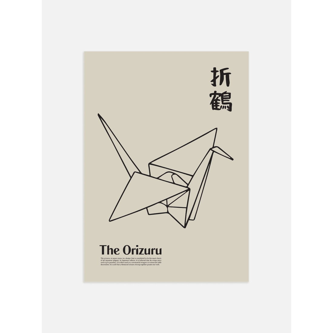 The Orizuru Poster