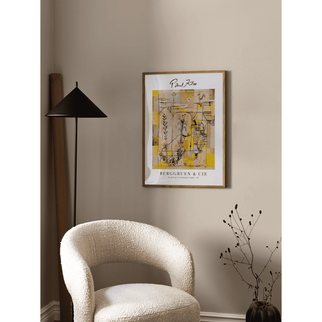 Tale à la Hoffmann by Paul Klee Poster
