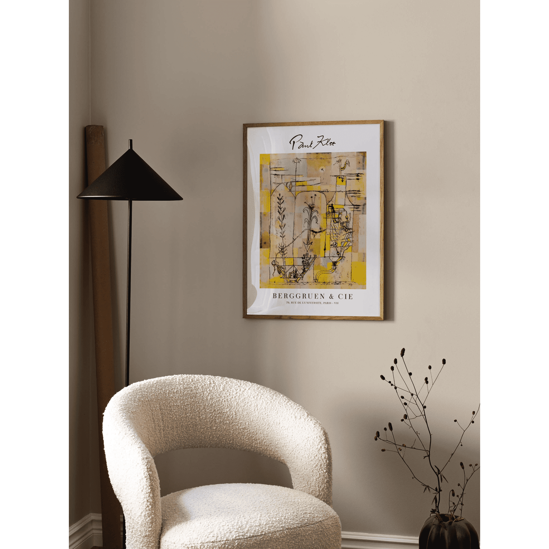 Tale à la Hoffmann by Paul Klee Poster