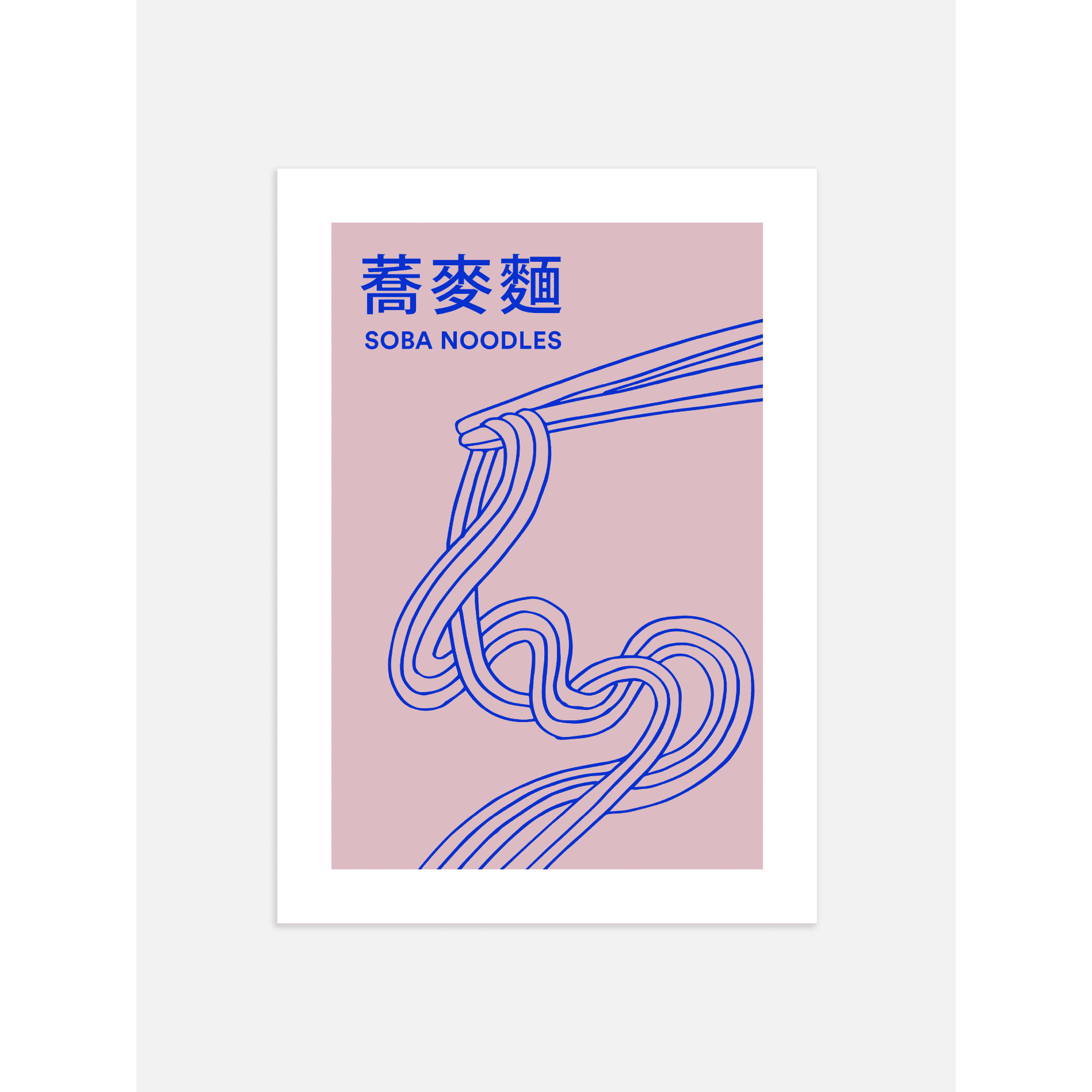 Soba Noodles Poster