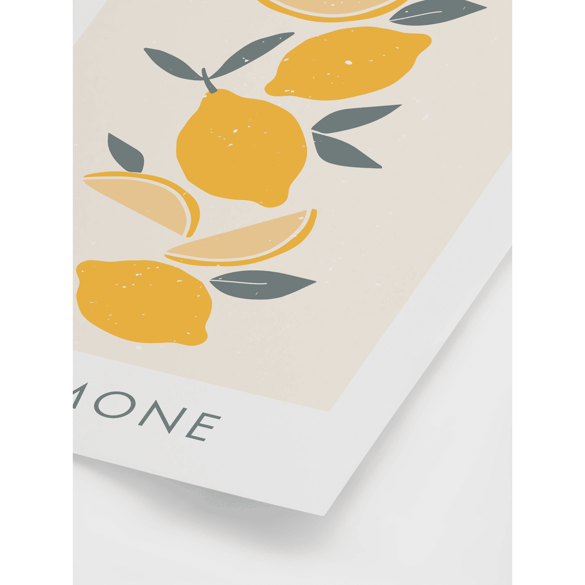 lemons Digital poster