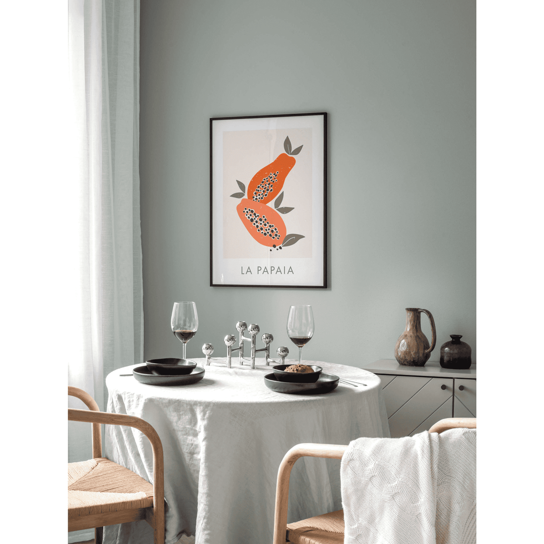 LA Papaia Papaya Poster