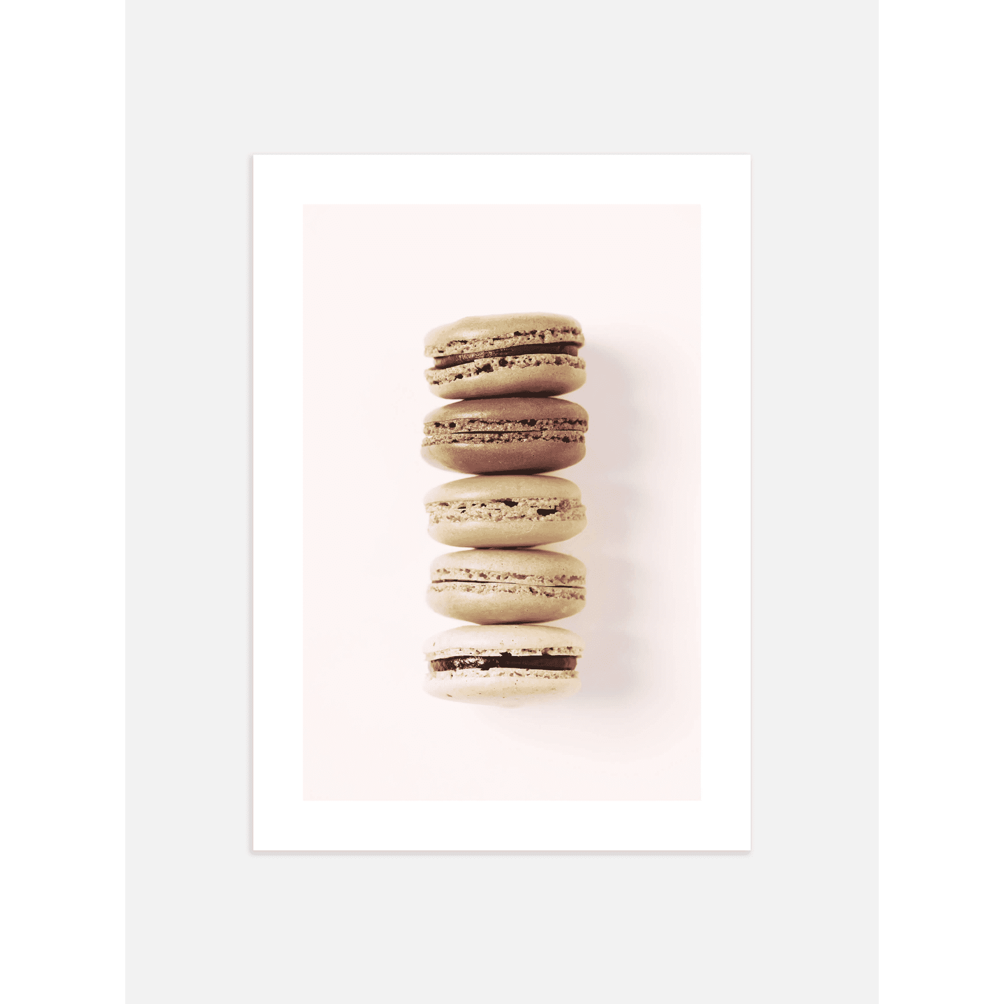 French Macarons Poster