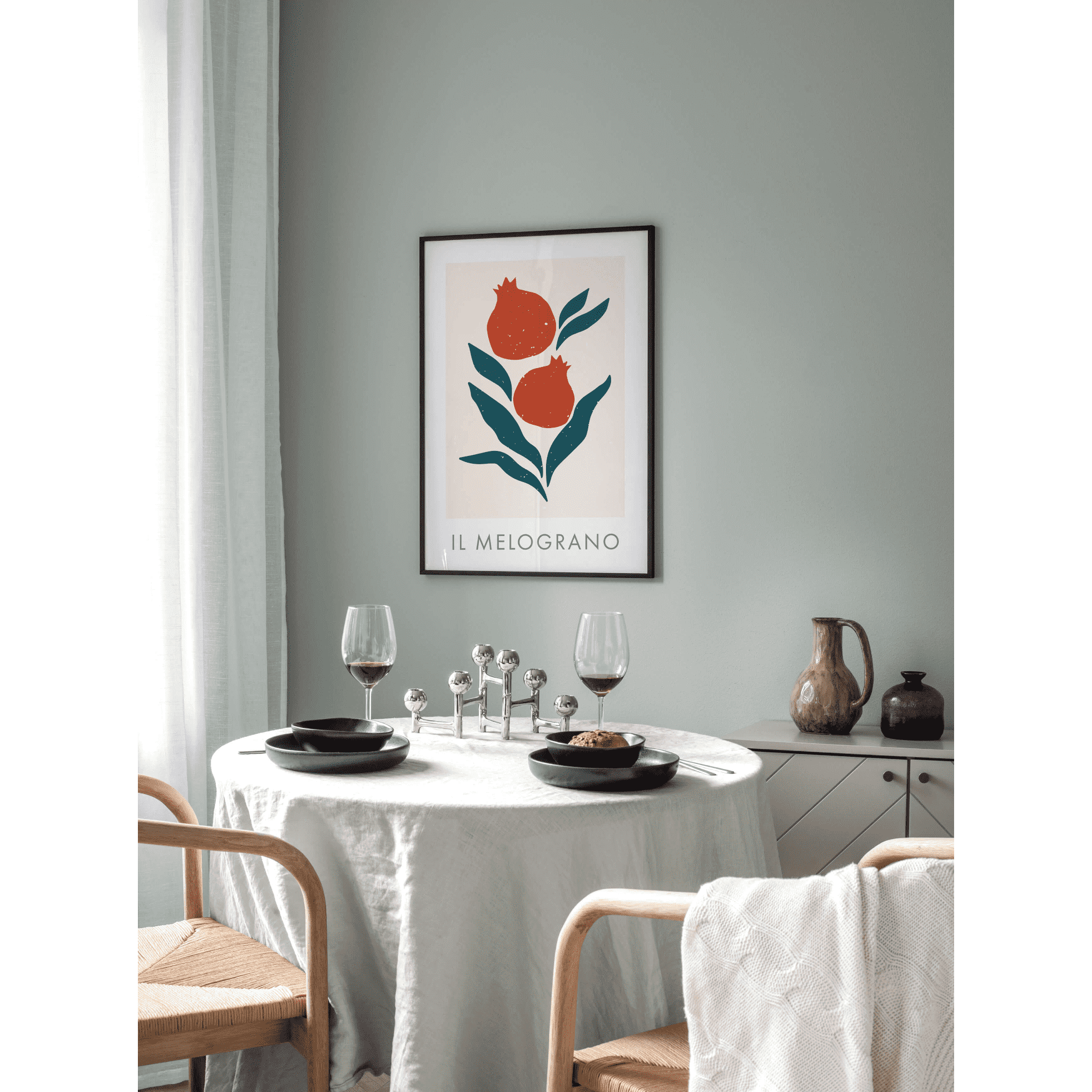 Il Melograno Pomegranate Poster