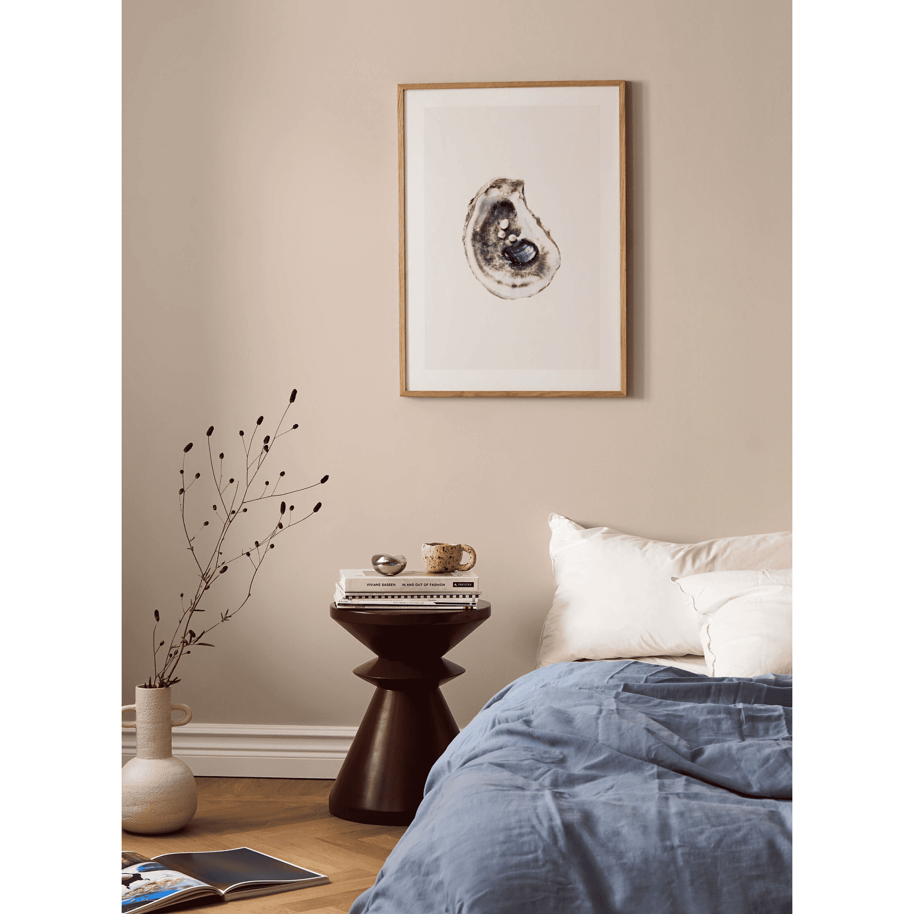 Empty Oyster Digital Poster