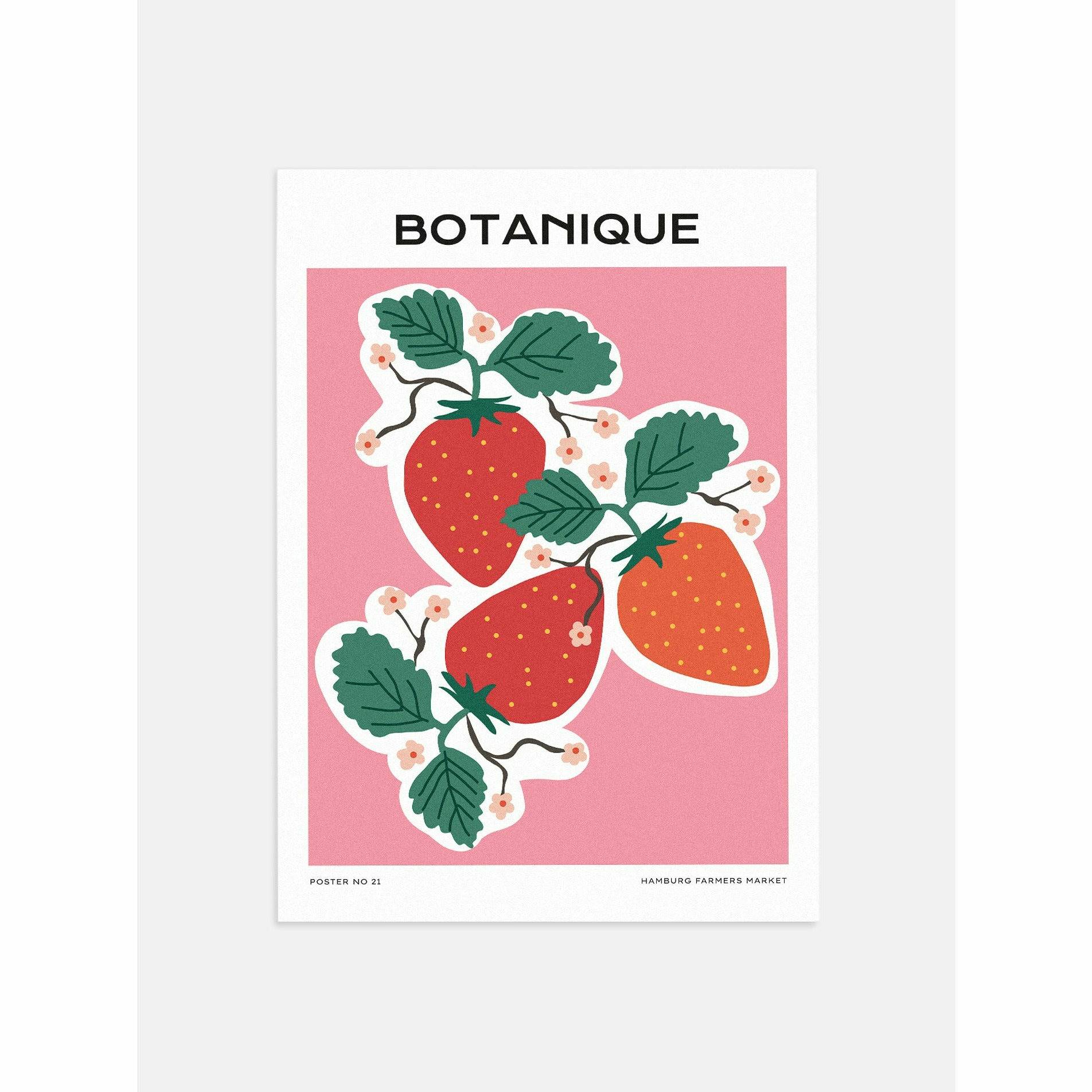 Strawberry Kitchen Wall Art Decor