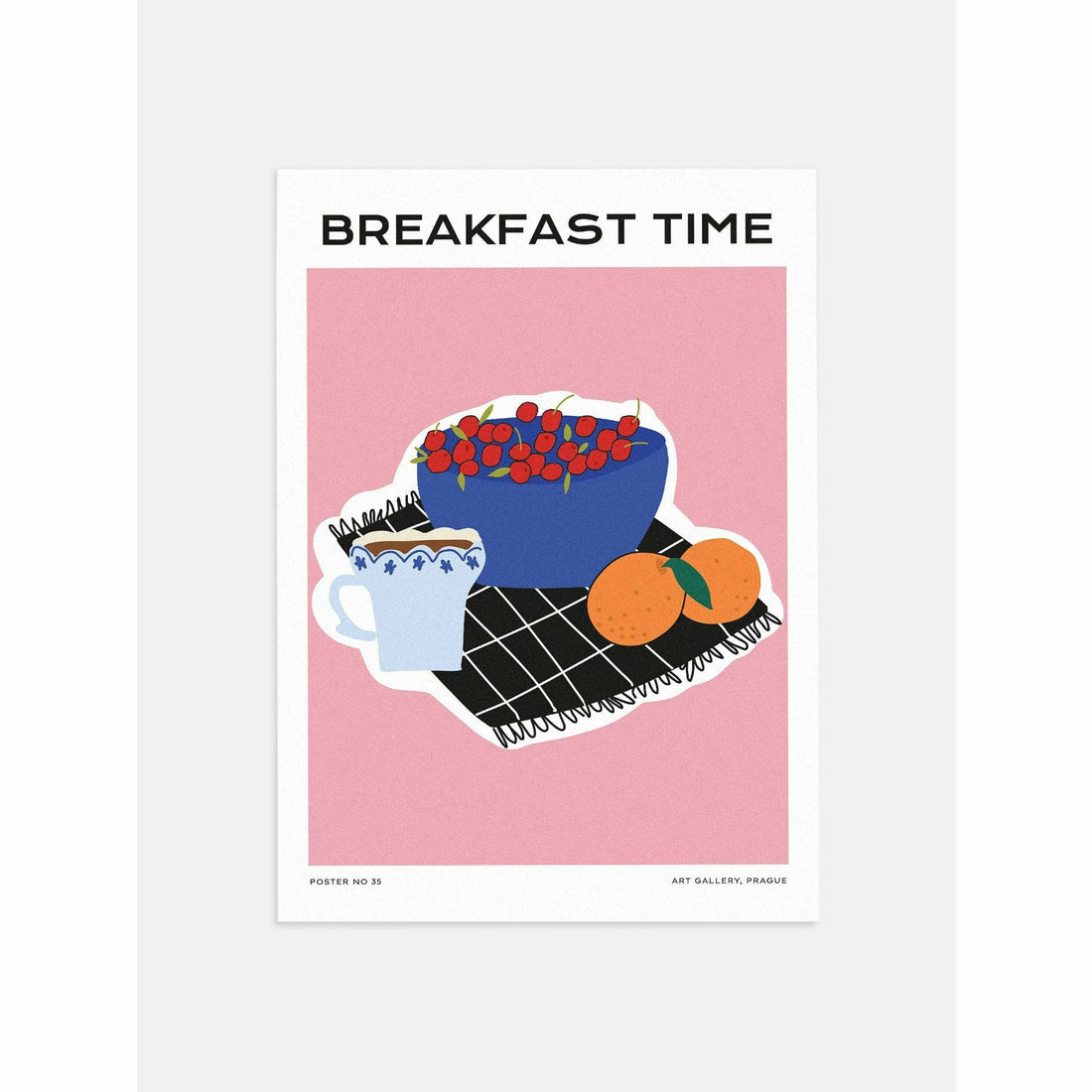 Breakfast Time Modern Kitchen Art