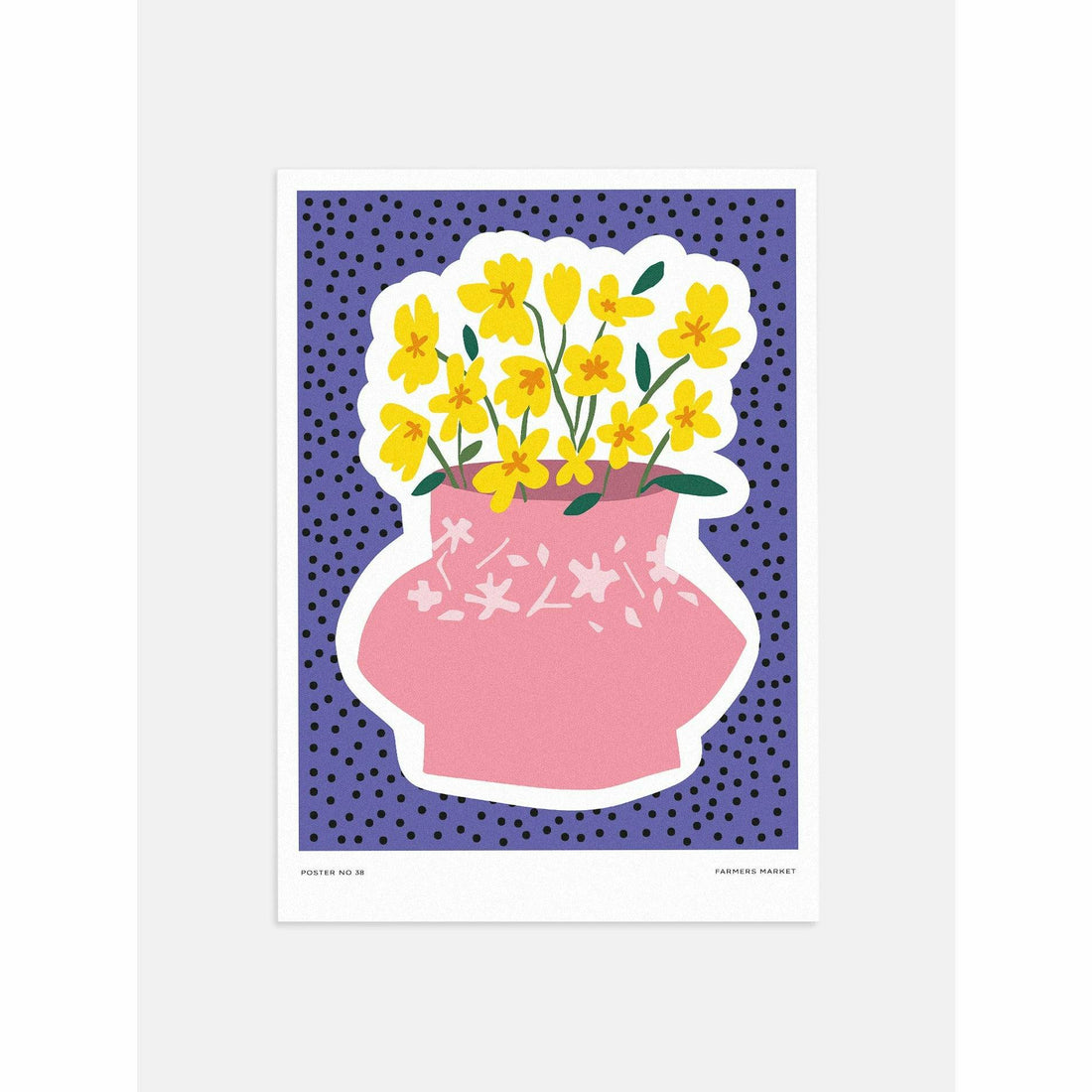 Yellow Flowers Wall Art for Room