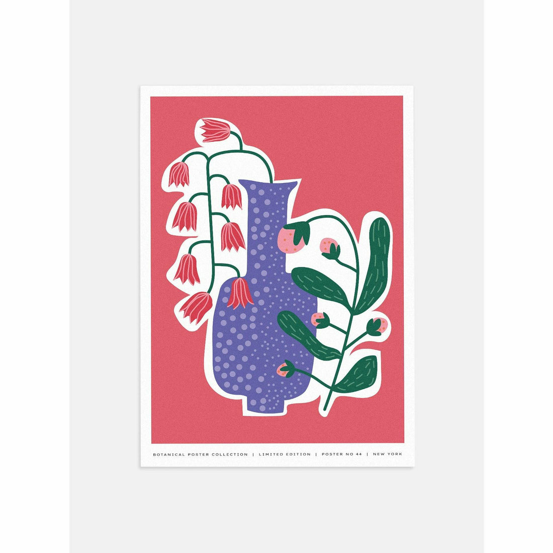 Rich pinks and purples Poster