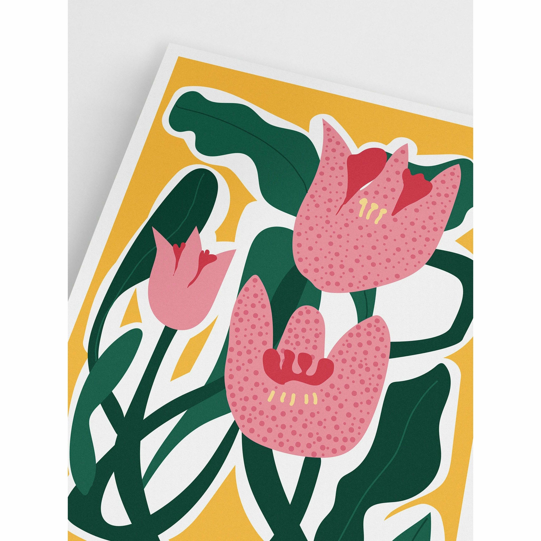 Abstract Flowers Bedroom Wall Decor