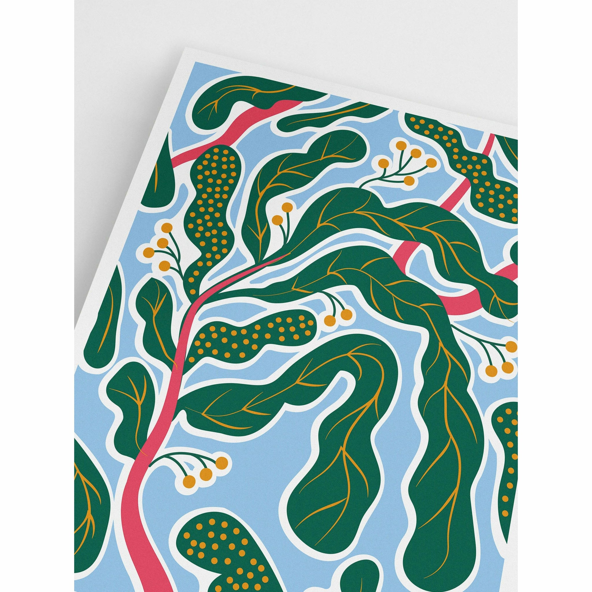 Minimalist Greenery Poster 
