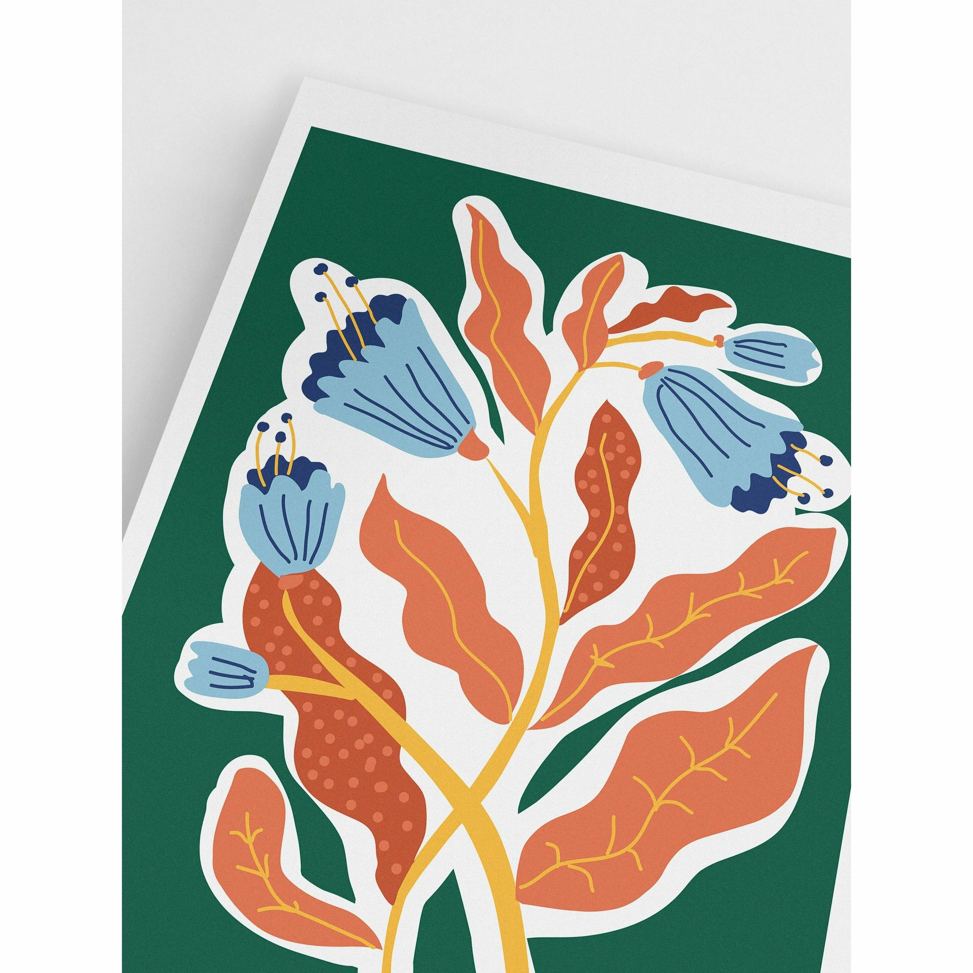 Abstract Floral Wall Art