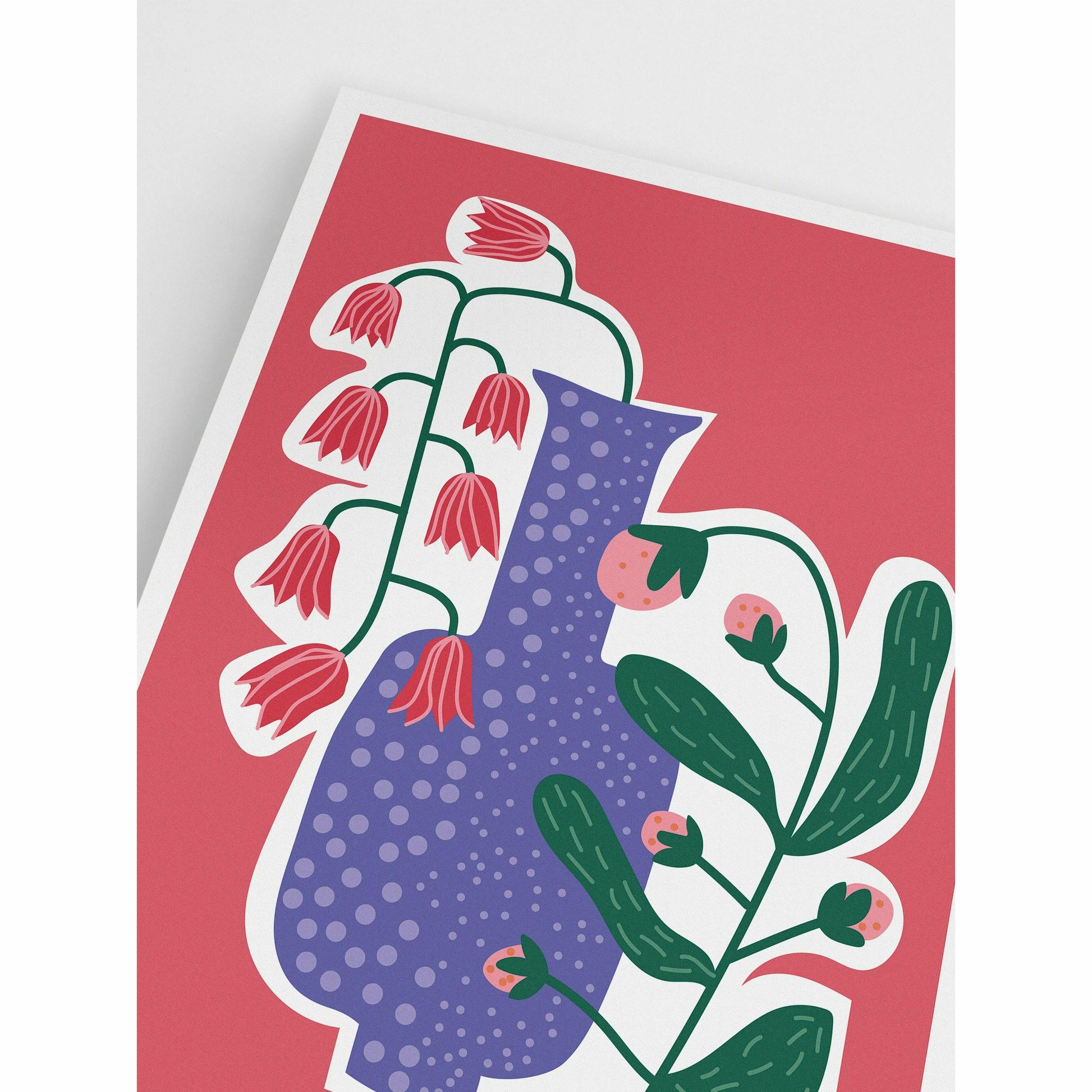 Rich pinks and purples Artwork