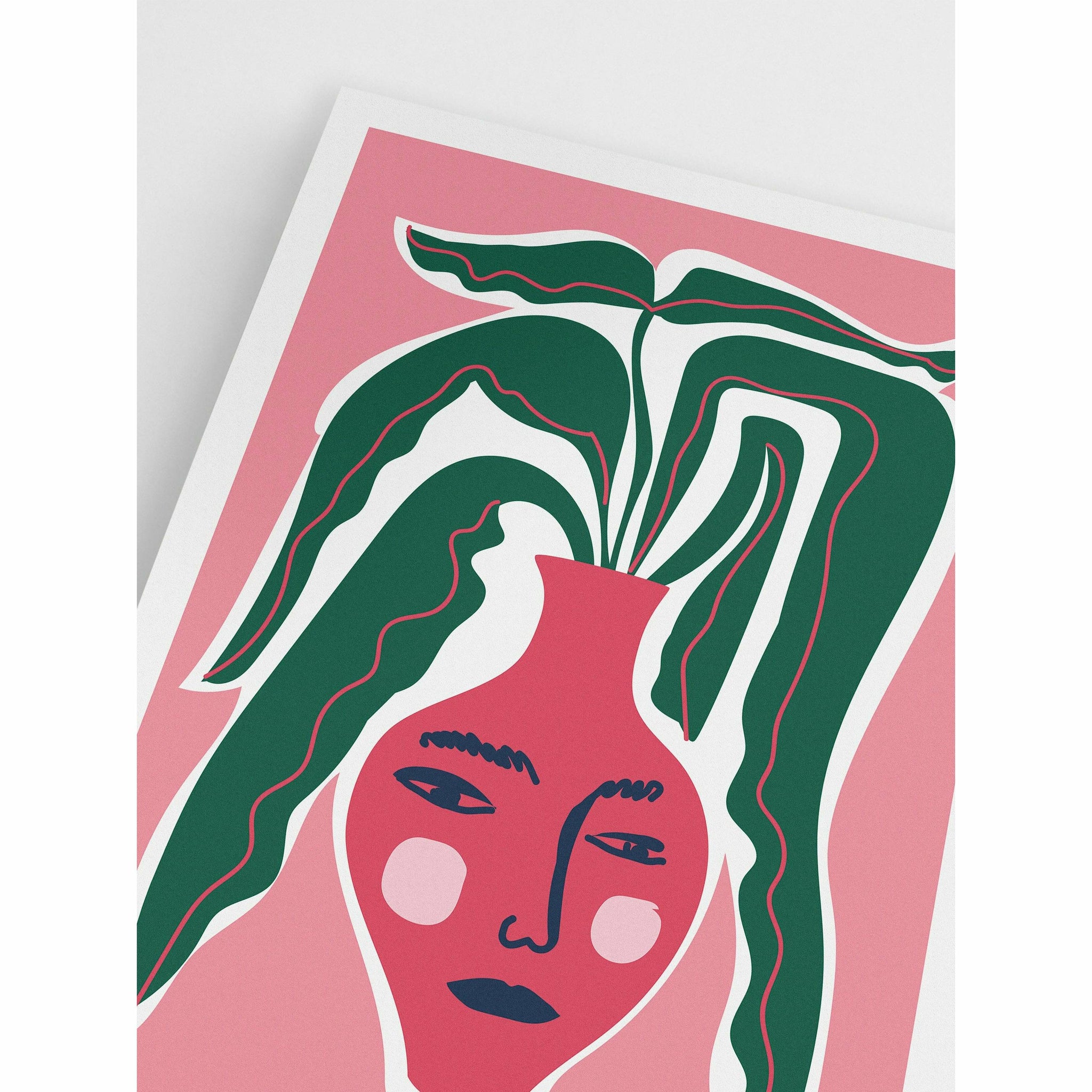 Face Vase Bedroom Art