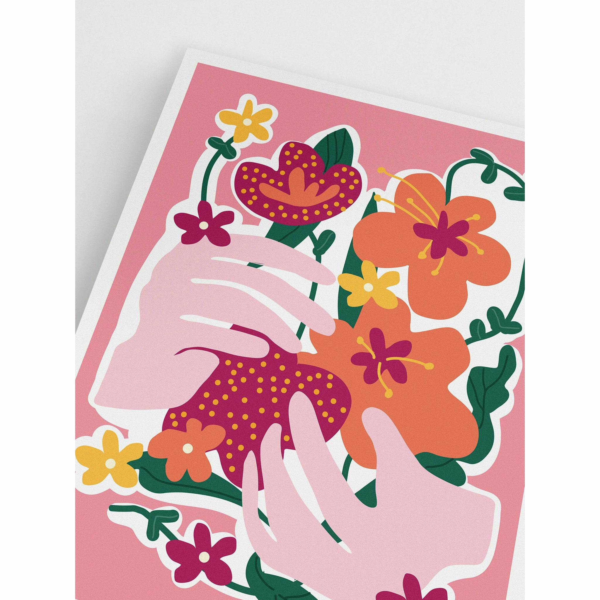 Minimalist Floral Wal Art