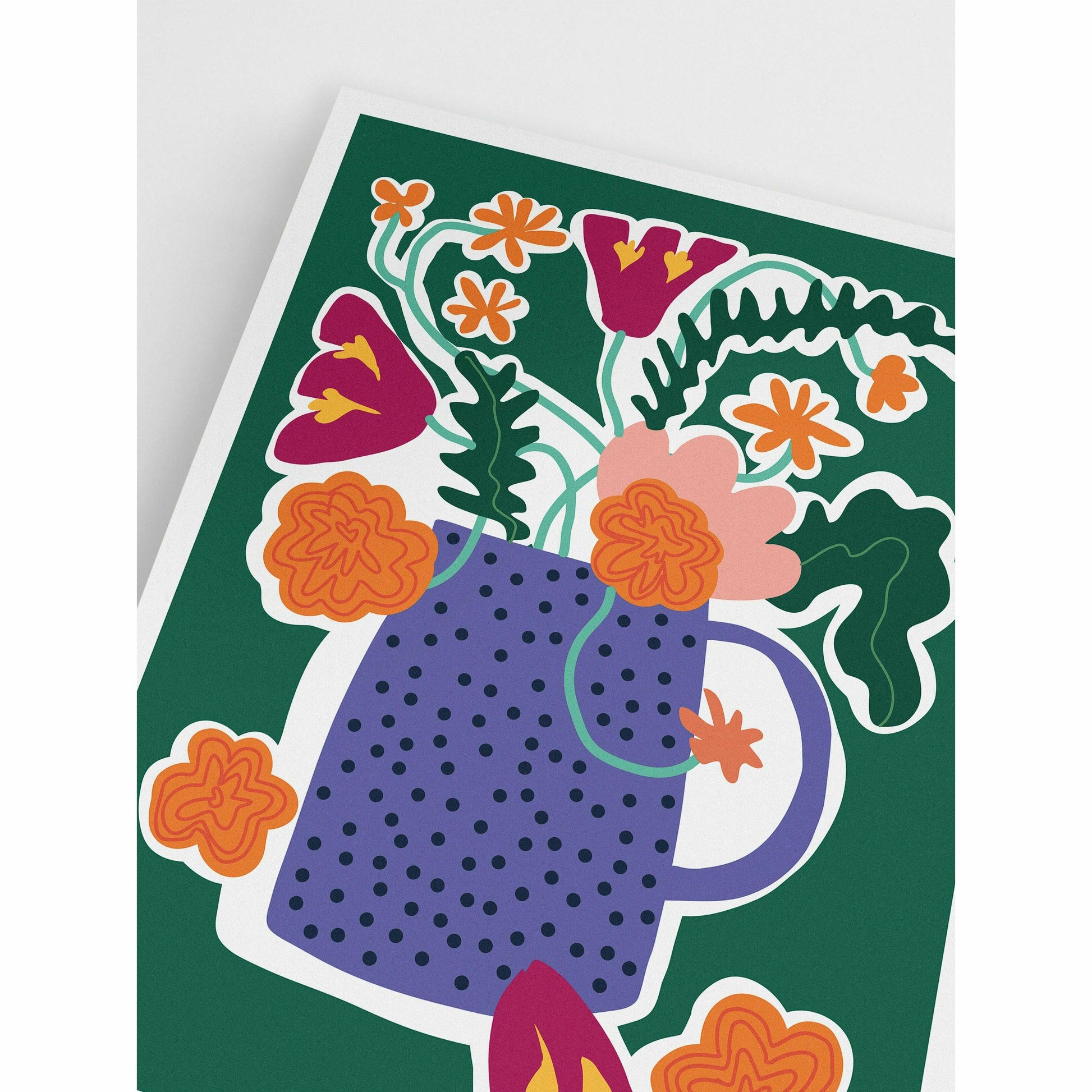 An Explosion of Flowers Poster