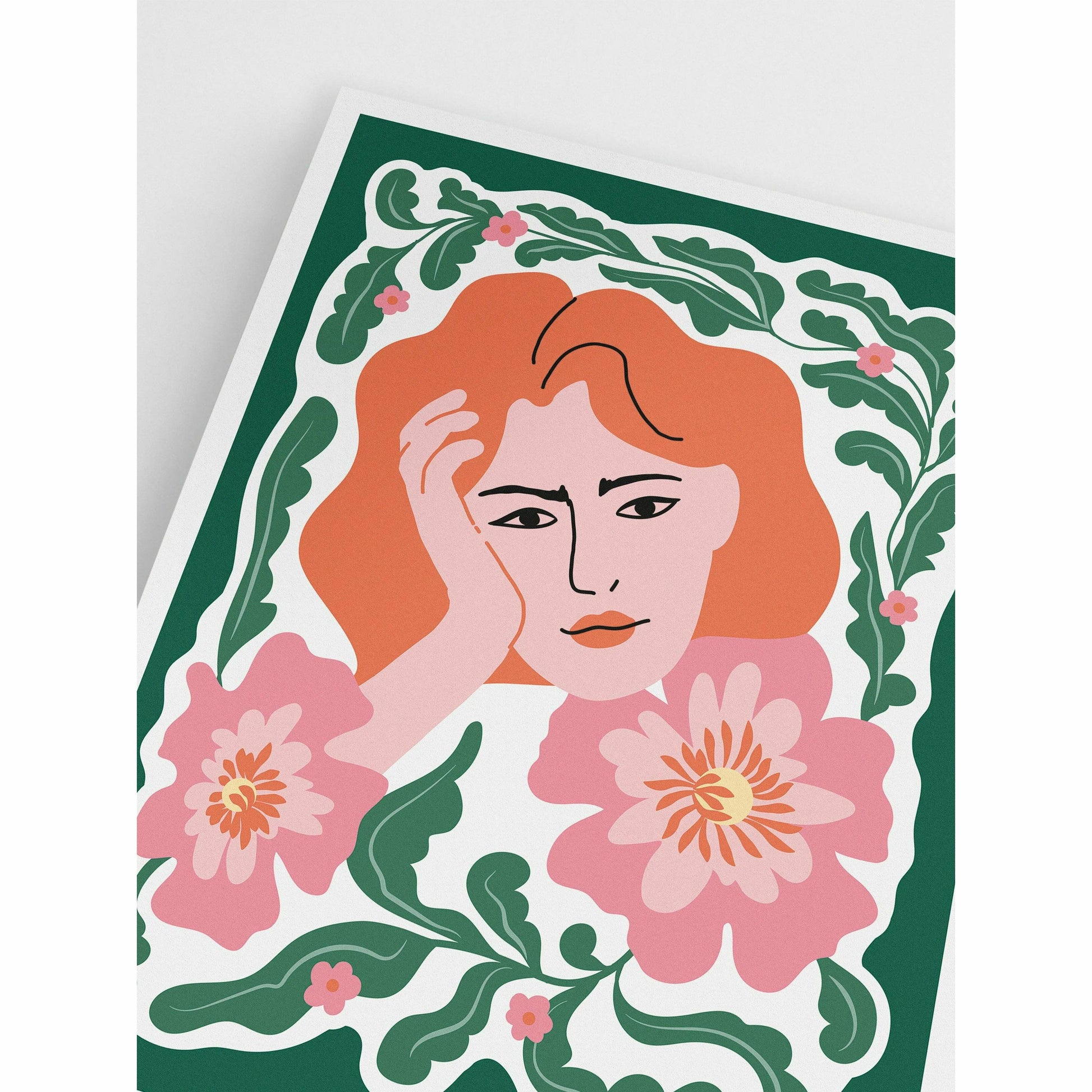 Thoughtful Woman Wall Art