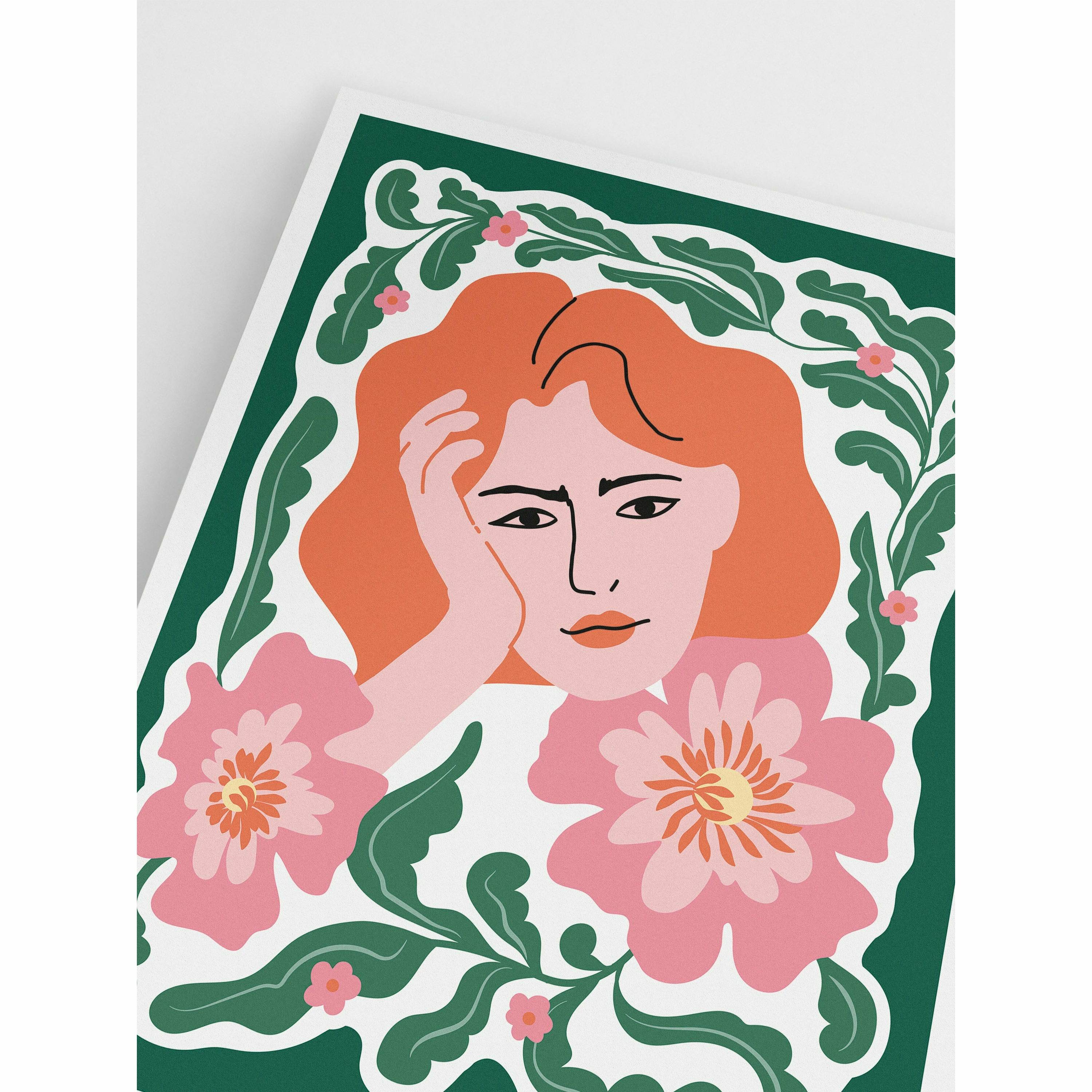 Thoughtful Woman Wall Art