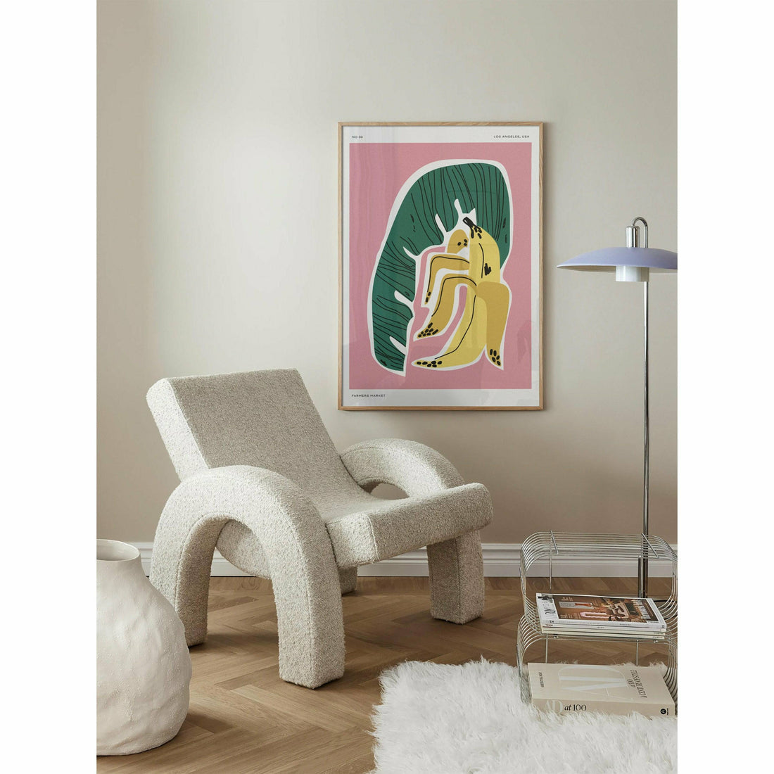 Banana Modern Kitchen Wall Art