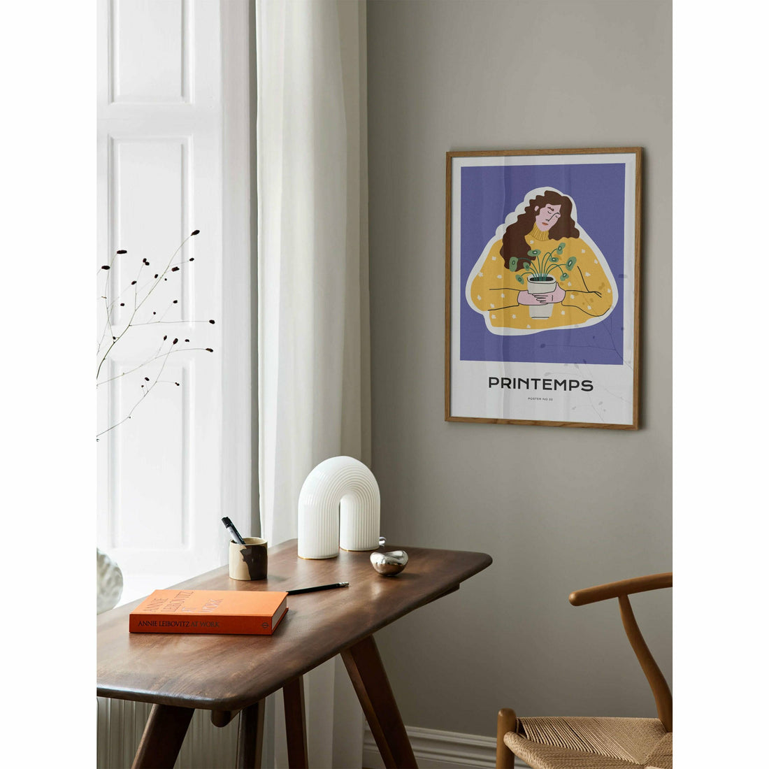 Plant Lover Bedroom Wall Art Decor