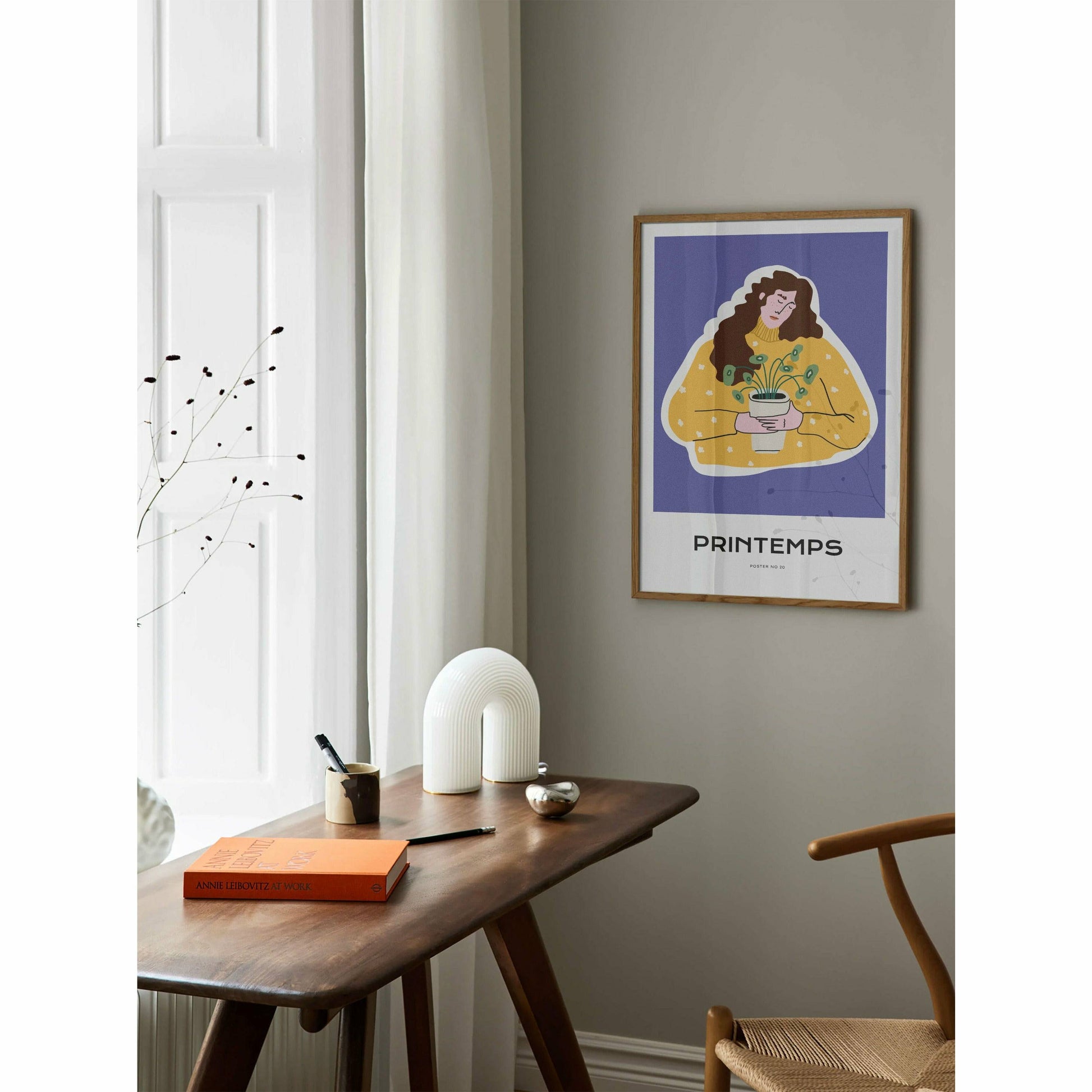 Plant Lover Bedroom Wall Art Decor