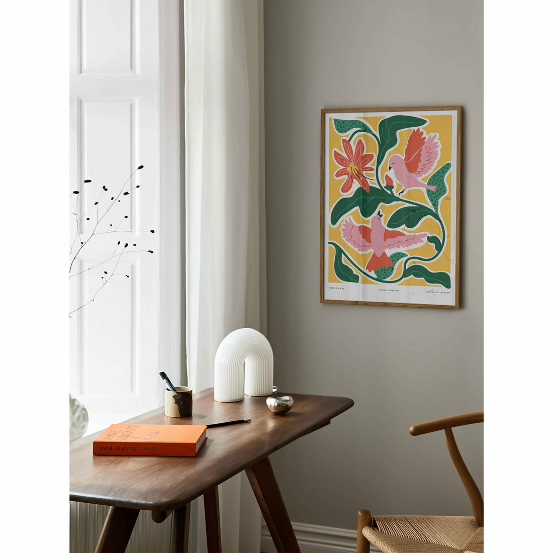 Flowers & Birds Wall Art for Room