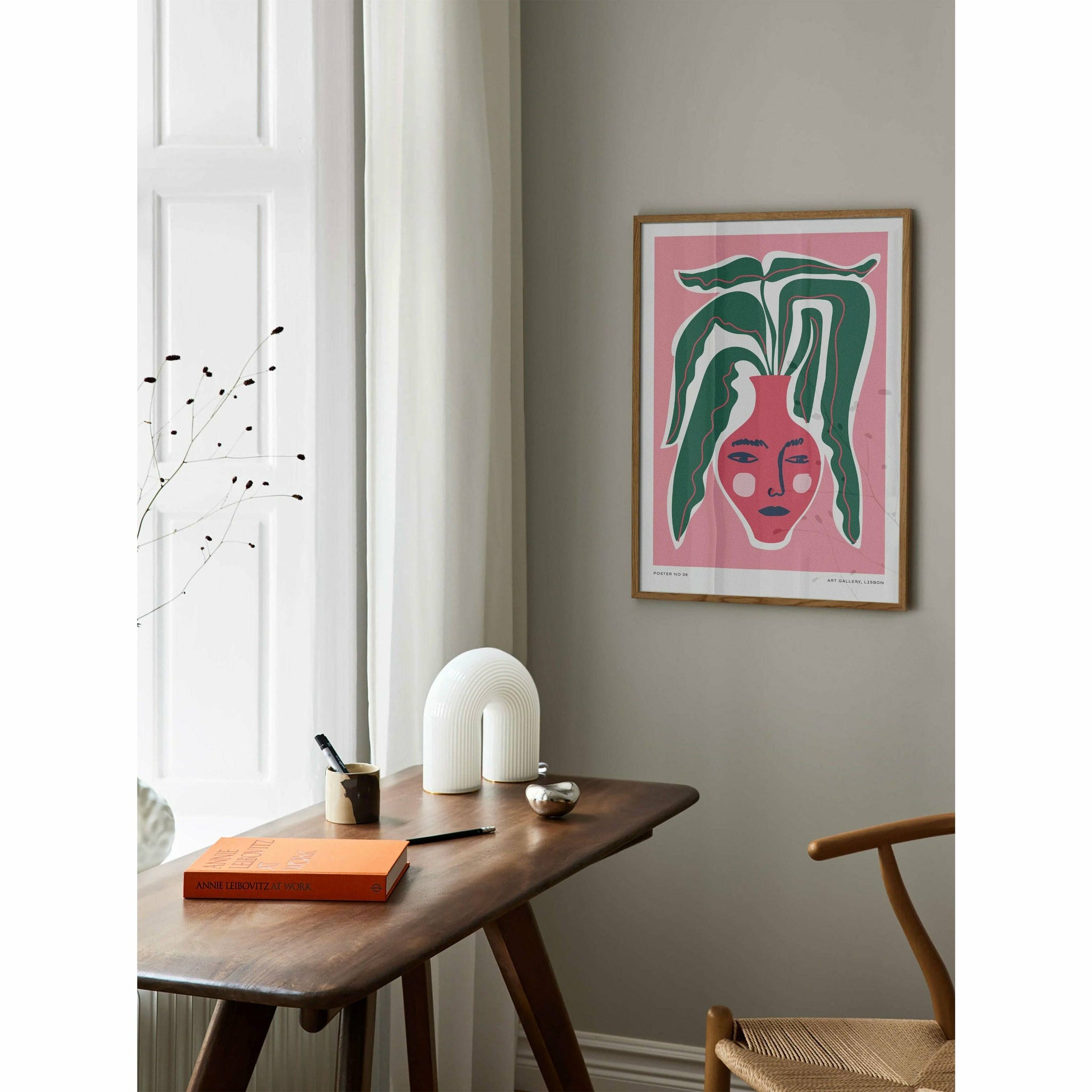 Face Vase Bedroom Wall Art