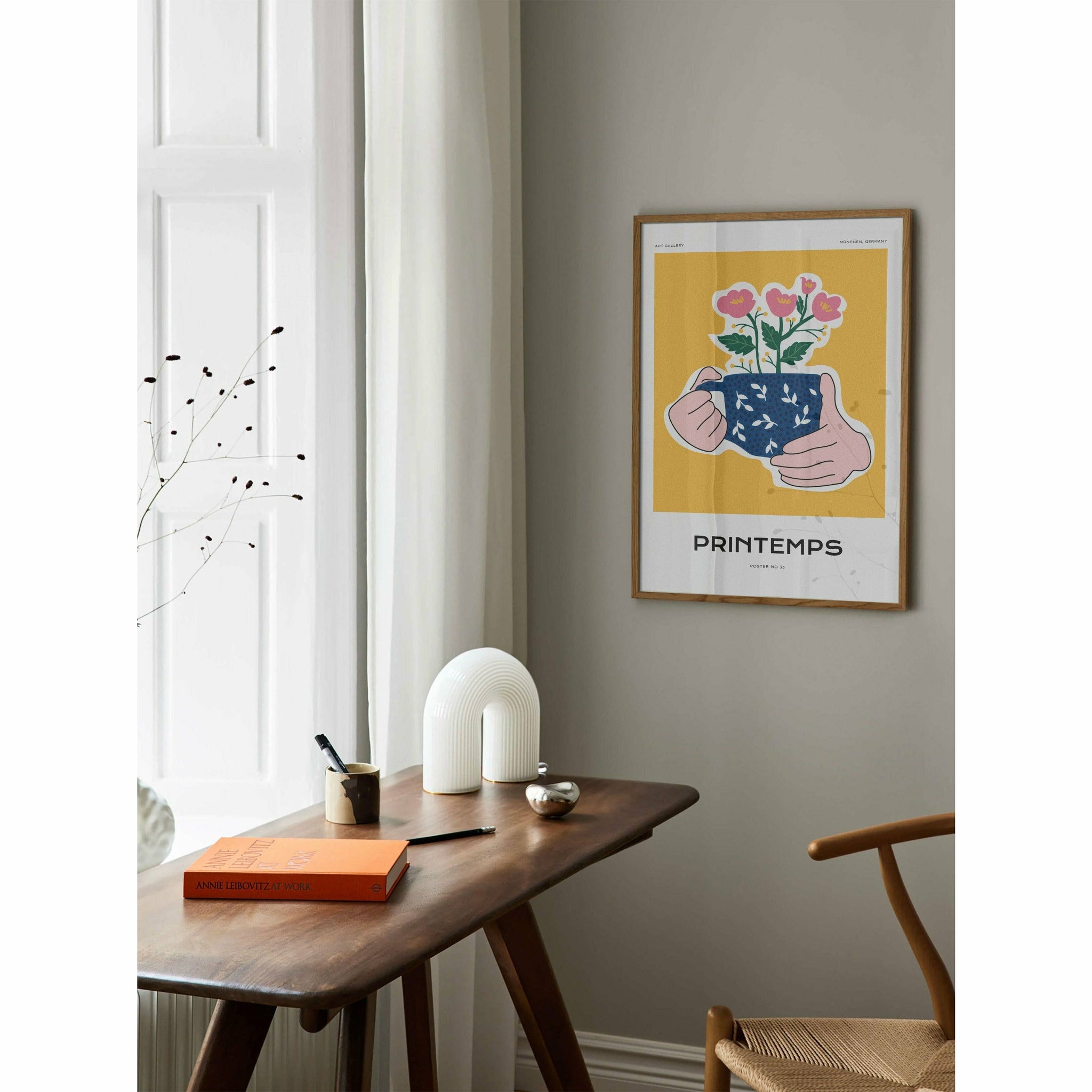 Mug of Flowers Poster 