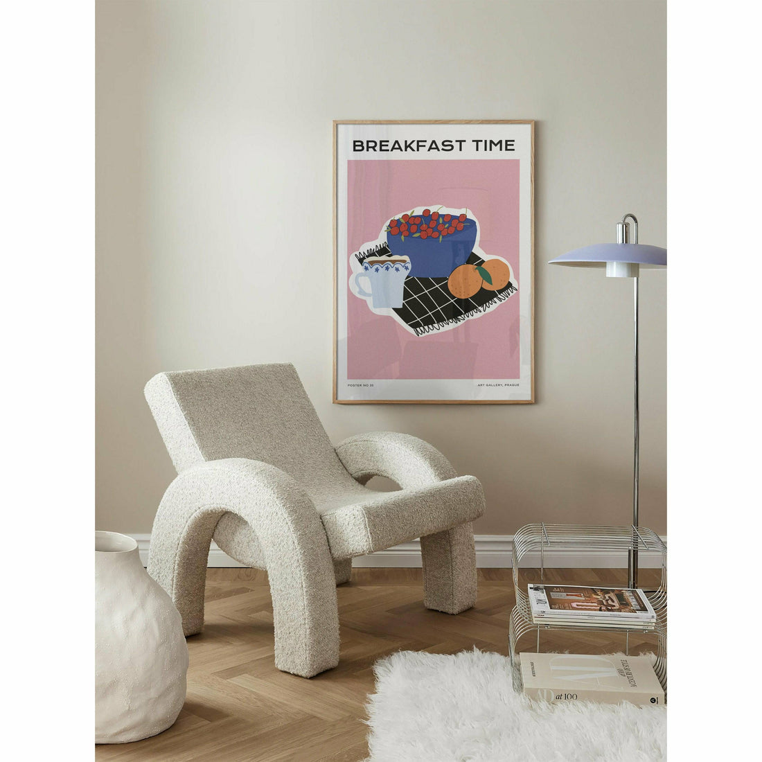 Breakfast Time Modern Kitchen Art