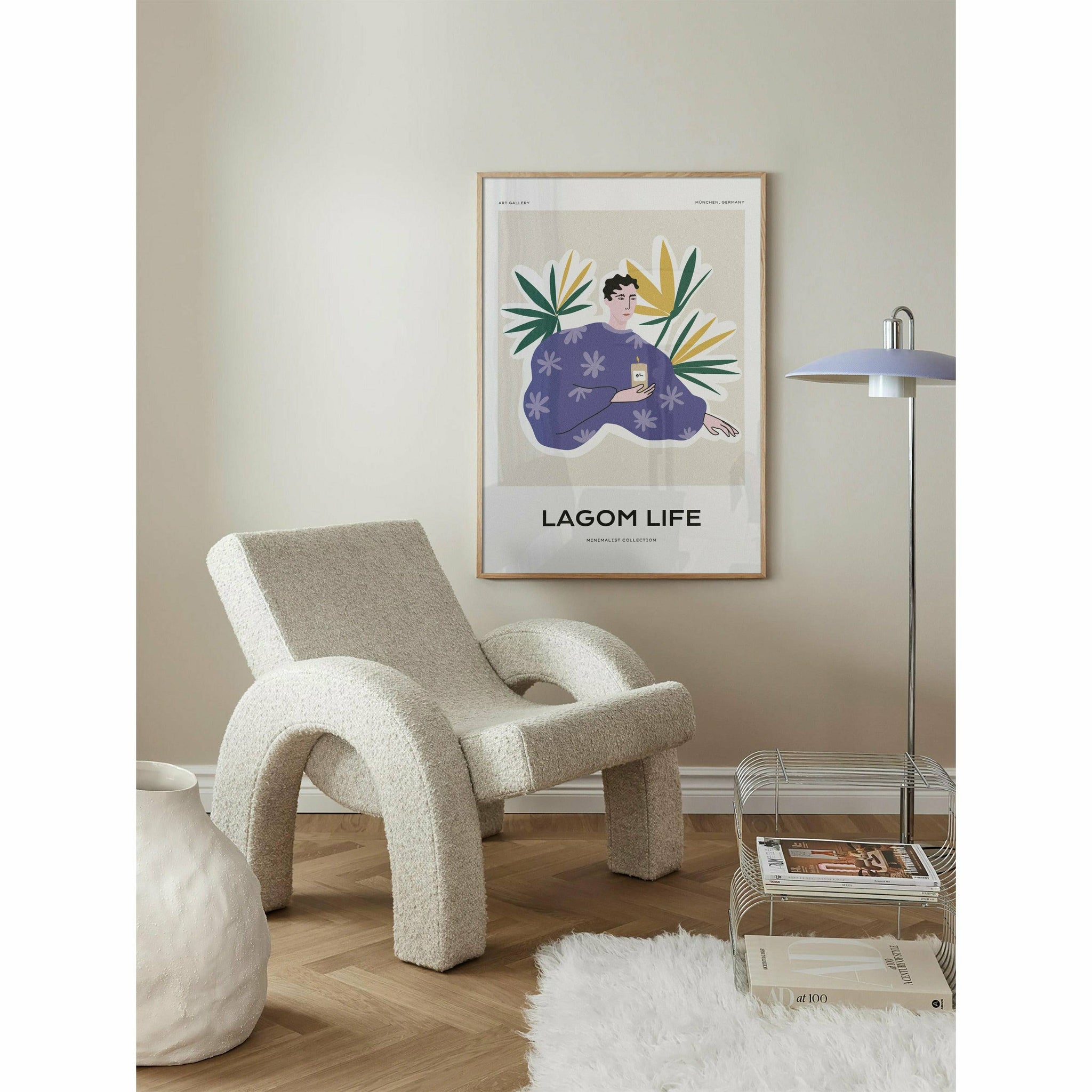 Lagom Life Minimalist Poster